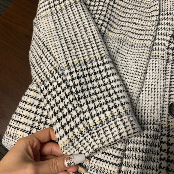 HOUNDSTOOTH TEXTURED DYNAMITE TRENCH - Picture 10 of 11